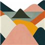 Housse de Couette Decolores Sahara Multicouleur 220 x 220 cm