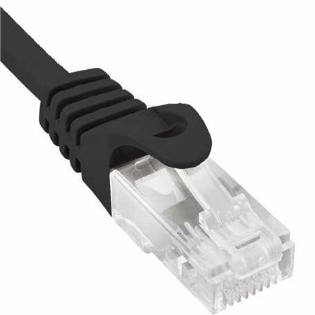 Câble Réseau Rigide UTP 6ème Catégorie Phasak PHK 1707 Noir 7 m