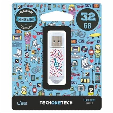 Clé USB Tech One Tech TEC4003-32 32 GB
