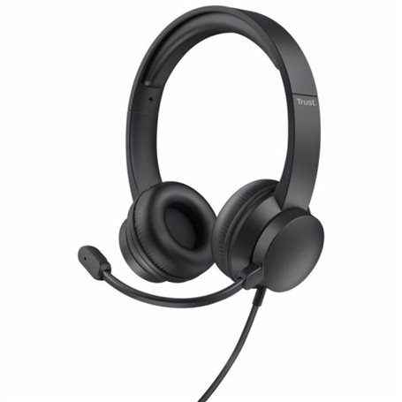 Casques avec Microphone Trust 25088 Noir