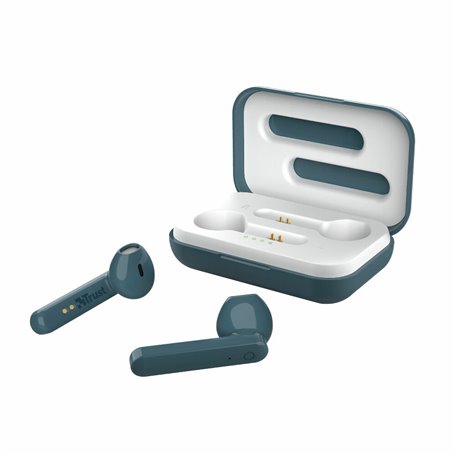 Trust Primo Casque True Wireless Stereo (TWS) Ecouteurs Appels/Musique Bluetooth Bleu