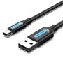 Câble USB Vention COMBI 3 m Noir (1 Unité)