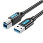 Câble USB Vention COOBF Noir 1 m (1 Unité)