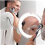 Miroir grossissant à LED avec bras flexible et ventouse Mizoom InnovaGoods