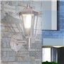 vidaXL Lampe murale extérieure Acier inoxydable