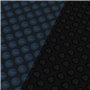 vidaXL Film solaire de piscine flottant PE 250 cm Noir et bleu