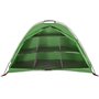vidaXL Tente de rangement avec 9 compartiments vert imperméable