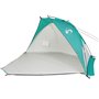 vidaXL Tente de plage vert d'eau 268x223x125 cm 185T polyester