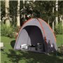 vidaXL Tente de rangement gris et orange imperméable