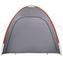 vidaXL Tente de rangement gris et orange imperméable