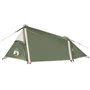 vidaXL Tente de camping tunnel 2 personnes vert imperméable