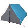 vidaXL Tente de camping en forme de A 2 personnes bleu imperméable