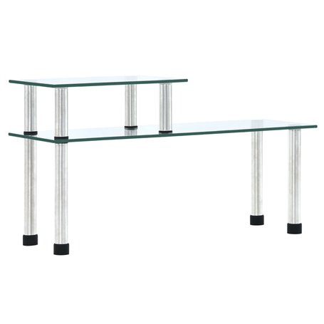 vidaXL Étagère de cuisine Transparent 45x16x26 cm Verre trempé
