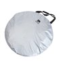 DERYAN Tente de plage avec moustiquaire 120x90x80 cm Argenté