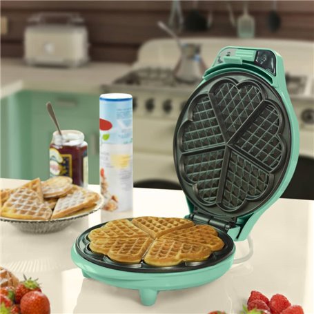 Bestron Gaufrier ASW217M 700 W Vert menthe