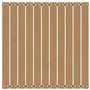 vidaXL Repose-pied de jardin 70x70x30cm marron miel bois de pin solide