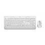 Logitech Signature MK650 Combo For Business clavier Souris incluse Bluetooth AZERTY Français Blanc