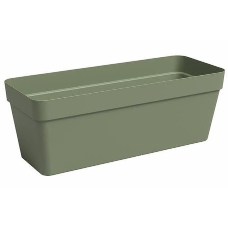 Jardiniere - Plastique - Vert Cendre - Rectangulaire - L49