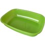 AIME Bac a litiere sans rebord - Bords arrondies - 43 x 31 x 10 cm - Pour chat