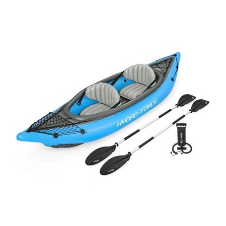 Kayak gonflable - BESTWAY - Cove Champion X2 Hydro-Force - 331x88cm - 2 places - 180kg max - 2 pagaies