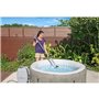 Balai aspirateur électrique Aquascan - BESTWAY - Pour spa et piscine jusqu'a 2m - Batterie rechargeable