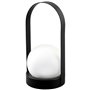 Lanterne solaire métal - boule perlée - GALIX - 10 Lumens - 8 heures d'éclairage - LED blanche