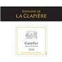 Domaine de la Clapiere Gatefer 2020 Pays d'Oc - Vin Rouge de Languedoc