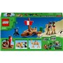 LEGO Minecraft 21259 Le Voyage du Bateau Pirate, Set de Construction et d'Exploration