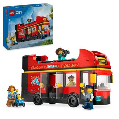 LEGO City 60407 Le bus rouge a deux étages