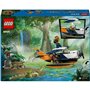 LEGO City 60425 L'hydravion de l'explorateur de la jungle, jouet enfant 6 ans