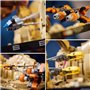 LEGO Star Wars 75380 Diorama de la course de podracers de Mos Espa, Vaisseau Spatial