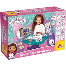 Table éducative Gabby Dollhouse - LISCIANI - Plus de 10 jeux amusants et faciles Table éducative Gabby Dollhouse - LISCIANI - Plus de 10 jeux amusants et faciles