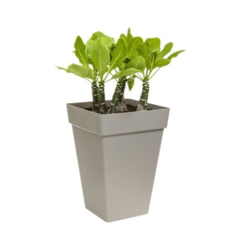 Image secondaire de Pot Elho Blanc Plastique Carré 37 cm