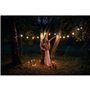 Guirlande lumineuse LED Link Me Light - 10 ampoules - douille E27 - blanc chaud - 5m