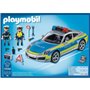 PLAYMOBIL - Porsche 911 Carrera 4S Police - 2 policiers et accessoires - Effets sonores et lumineux