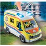 PLAYMOBIL - 71202 - City Action Les Secouristes - Ambulance avec effets lumineux et sonore