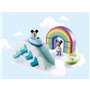 PLAYMOBIL 1.2.3 - Maison des nuages de Mickey et Minnie - Disney - 16 pieces
