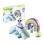 PLAYMOBIL 1.2.3 - Maison des nuages de Mickey et Minnie - Disney - 16 pieces