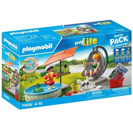 PLAYMOBIL 71476 Maman et enfant avec fauteuil suspendu