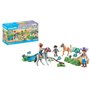 PLAYMOBIL 71495 Cavaliers poneys et saut d'obstacles