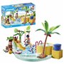 PLAYMOBIL 71529 Vacanciers avec piscine et bain a bulles - My Life - Des 4 ans - Jeu de rôle créatif