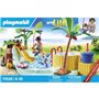 PLAYMOBIL 71529 Vacanciers avec piscine et bain a bulles - My Life - Des 4 ans - Jeu de rôle créatif