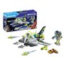 PLAYMOBIL Spationaute et drone - Space - Avec projectiles - Des 4 ans