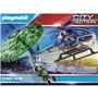 PLAYMOBIL - 70569 - City Action - Hélicoptere de police et parachutiste
