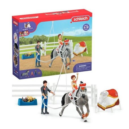 schleich HORSE CLUB Kit de voltige équestre de Mia