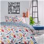 Parure de lit 2 personnes - TODAY - Sunshine 13.7 - 220 x 240 cm - 100% Coton imprimé
