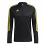 Sweat-shirt d'Entraînement pour Adultes Adidas Tiro23 Club Blanc Noir