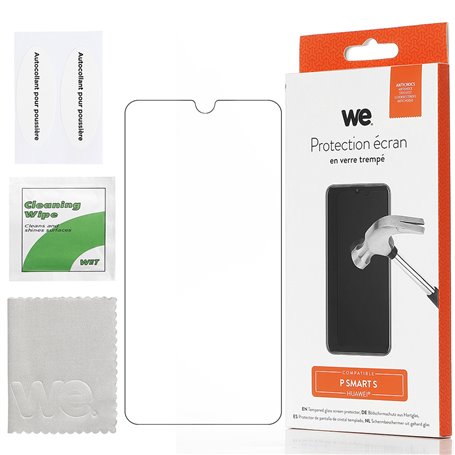 ***WE Verre tremp HUAWEI P SMART S