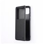 ***WE Etui folio CLASSIQUE SAMSUNG GALAXY A70 Noir - Avec fen e