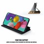 ***WE Etui folio CLASSIQUE SAMSUNG GALAXY A31 Noir